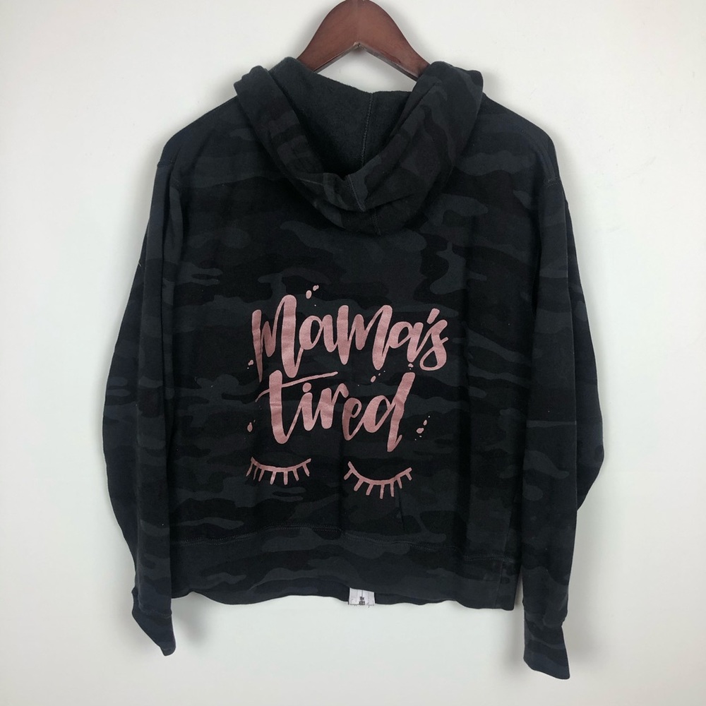 Little Hooligans Mama’s Tired zip sweatshirt small